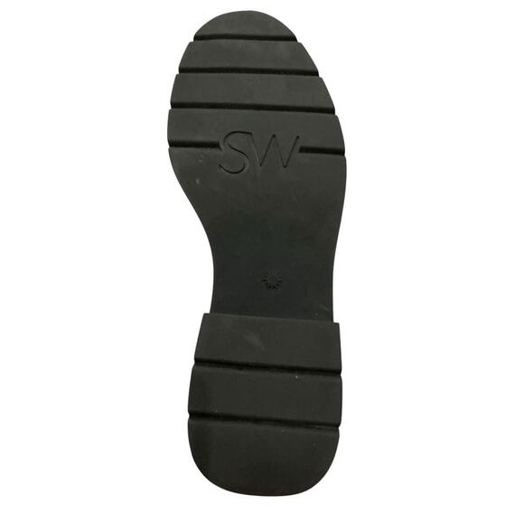 Stuart Weitzman McKenzee Python Embossed Lace Up Leather Combat Boots Size 7 - Picture 13 of 13